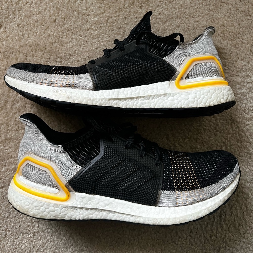Adidas Ultraboost 19 Running Shoes Size 12.5 Multicolor